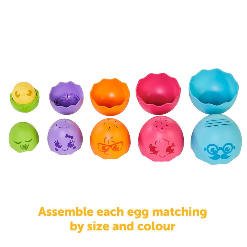 Tomy Hide & Squeak Nesting Eggs