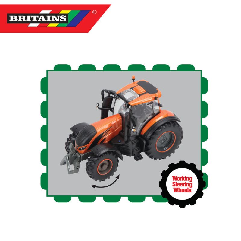 Britains Valtra TZ54 Orange Tractor