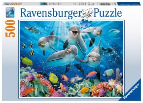 Ravensburger  Dolphins 500 Piece Jigsaw