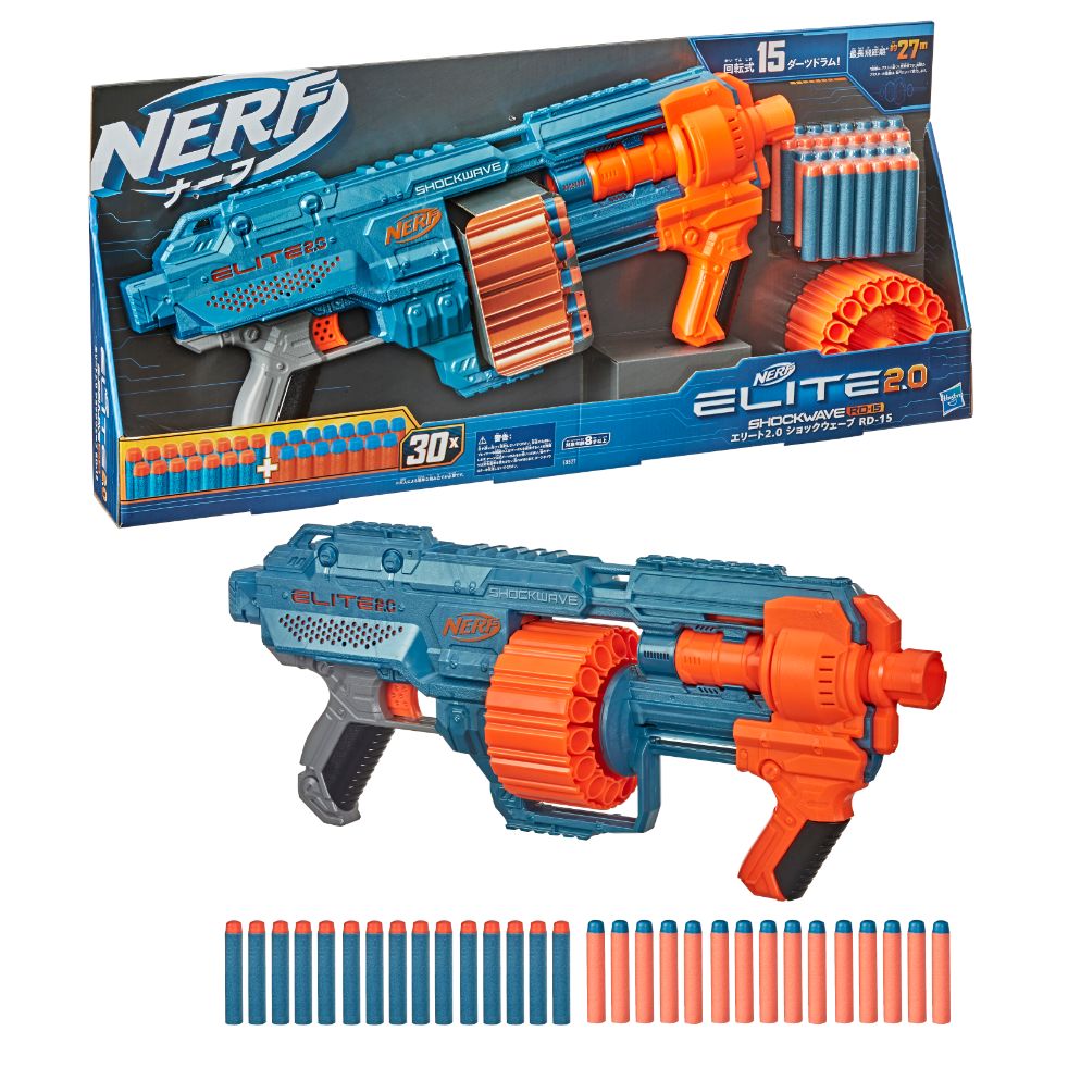 Nerf Elite 2.0 Shockwave Rd 15