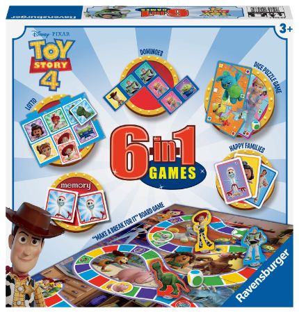 Ravensburger  Toy Story 4 6 In 1 Games