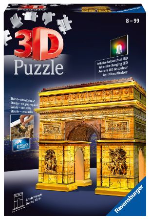 Ravensburger  Arc De Triomphe Night Edition 3D Puz