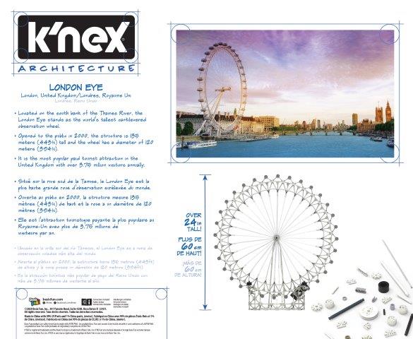 Knex London Eye Building Set