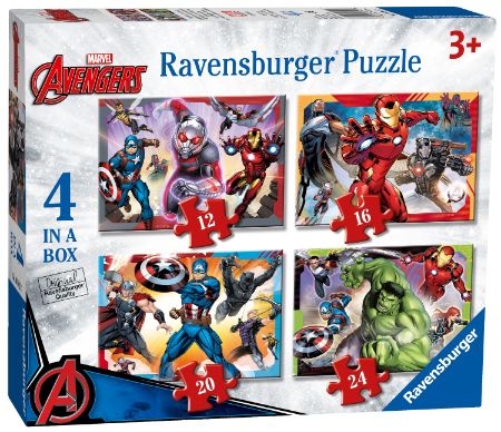 Ravensburger Avengers Assemble 4 In A Box