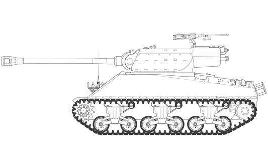 Airfix M36B1 Gmc Tank Destroyer Us Army