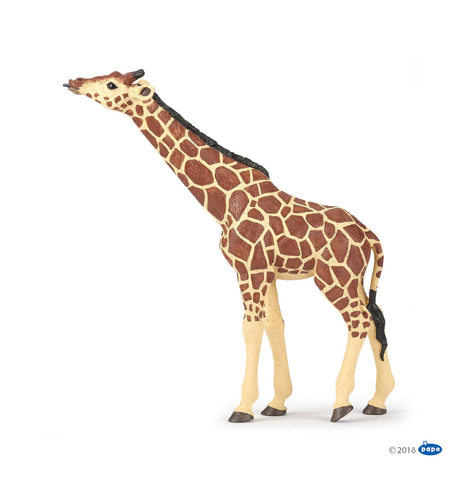Papo Giraffe with Head Up