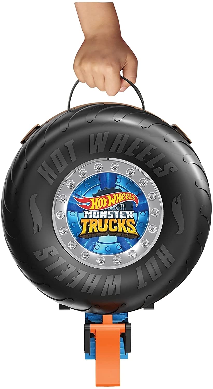 Hot Wheels Monster Trucks Stunt Tire Vehicle Set