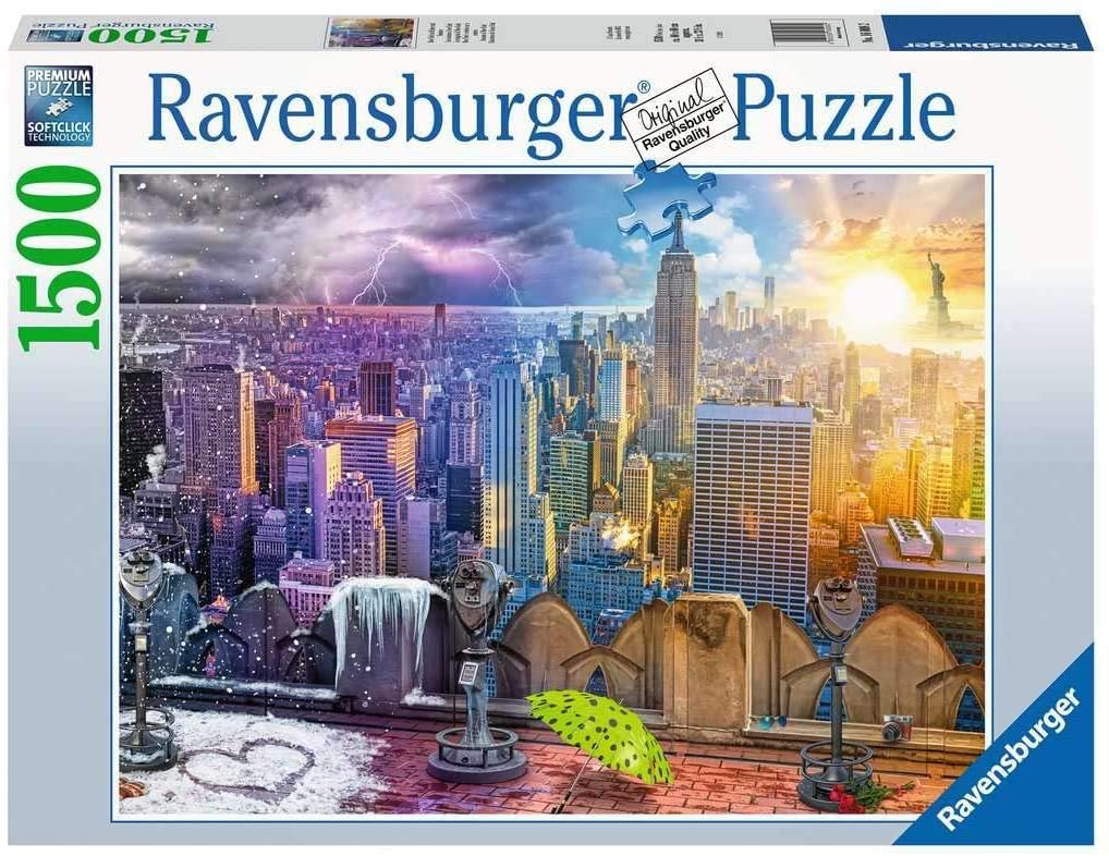 Seasons Of New York 1500 Piece Jigsaw Puzzle
