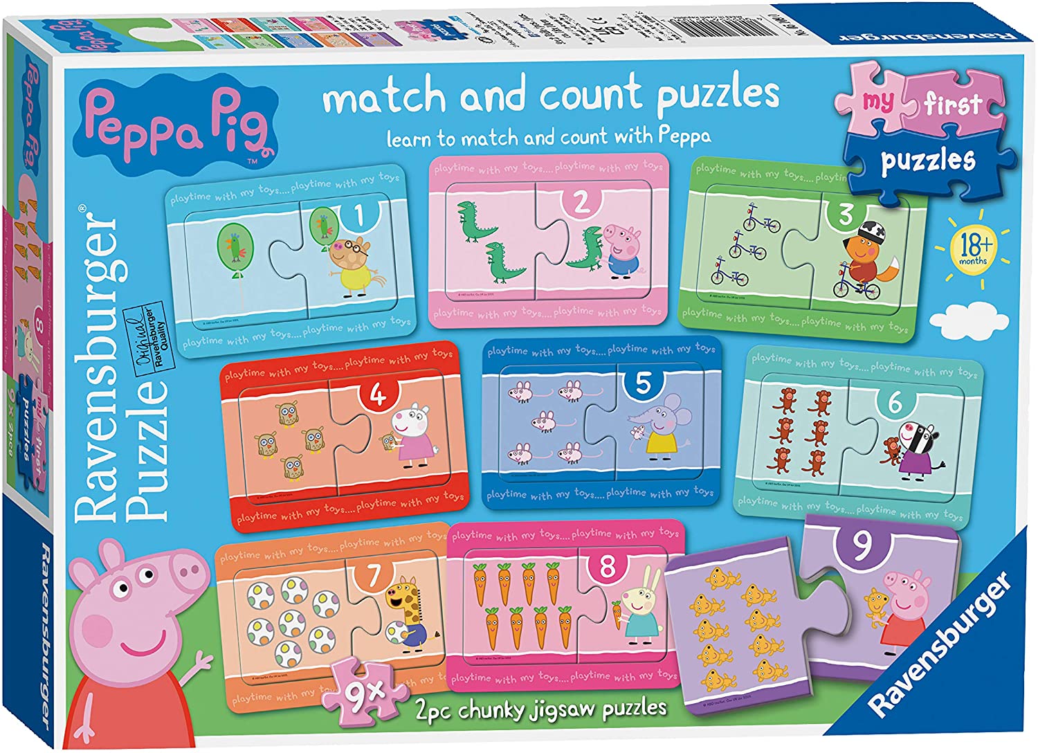 Ravensburger Peppa Pig My First Puzzle