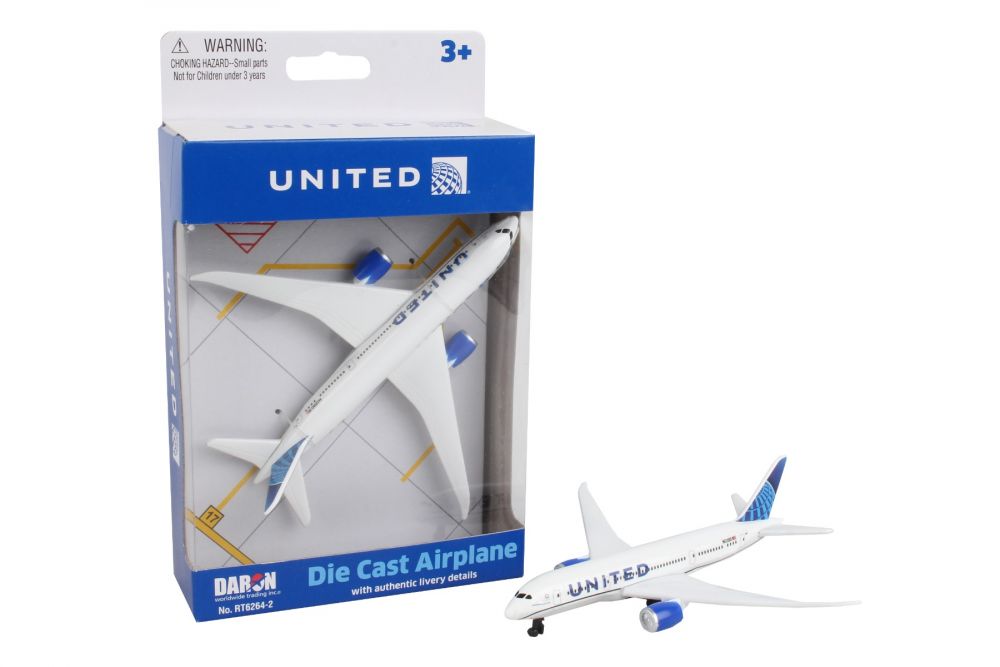 United Airlines 747B Die Cast Plane