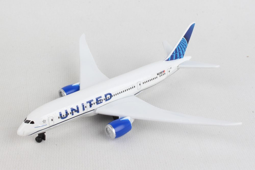 United Airlines 747B Die Cast Plane