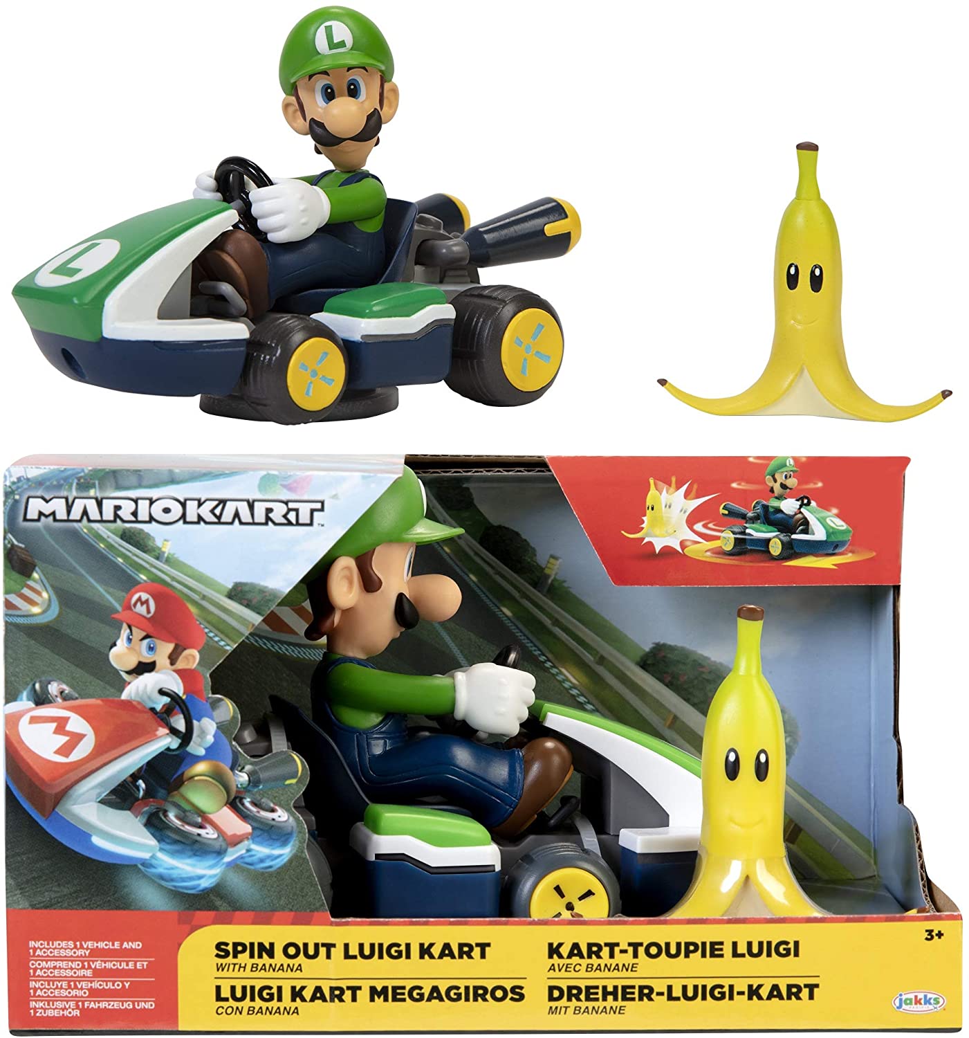 Super Mario Movie Spin Out Kart