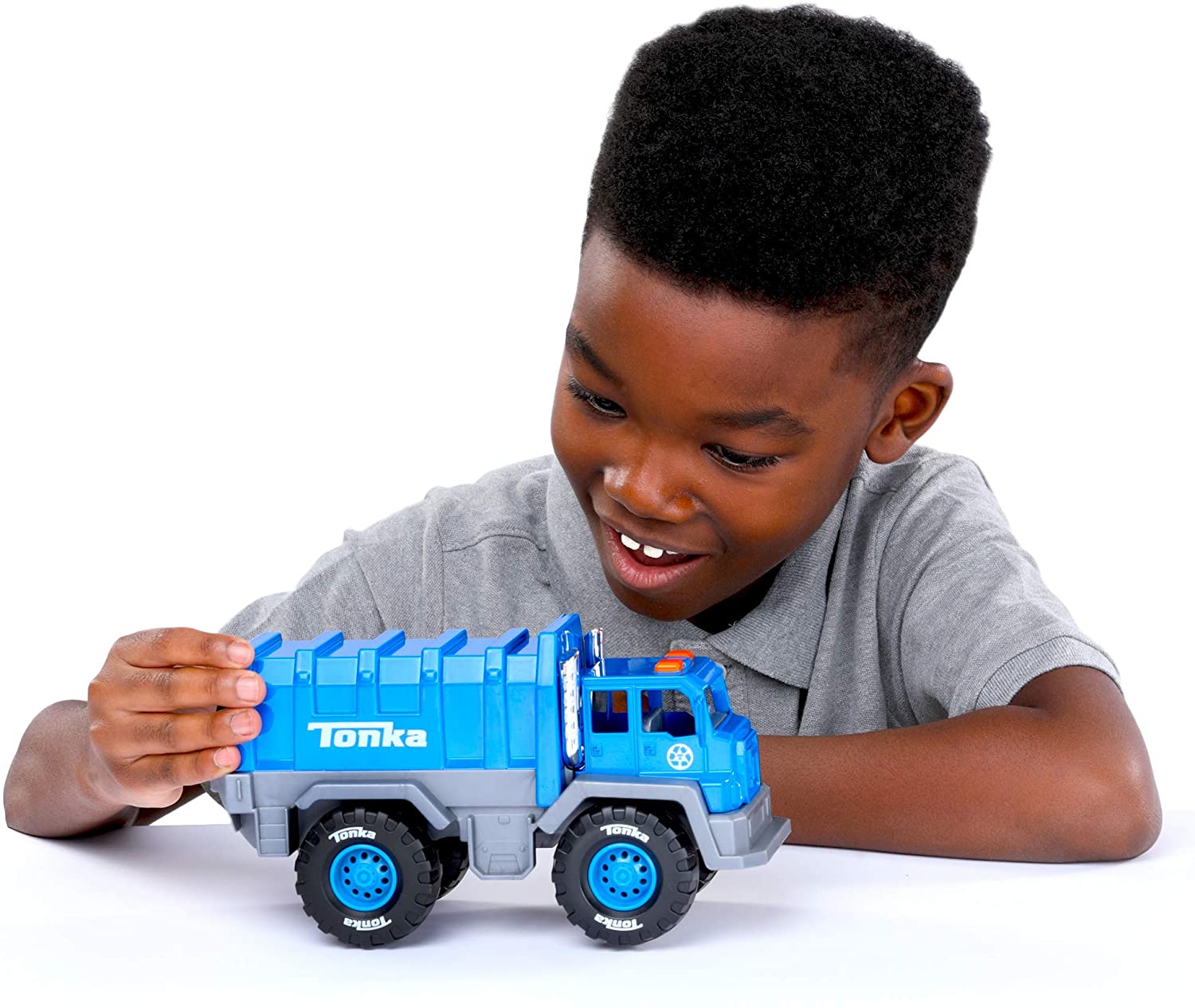 Tonka Might Metal Fleet Garbage Truck