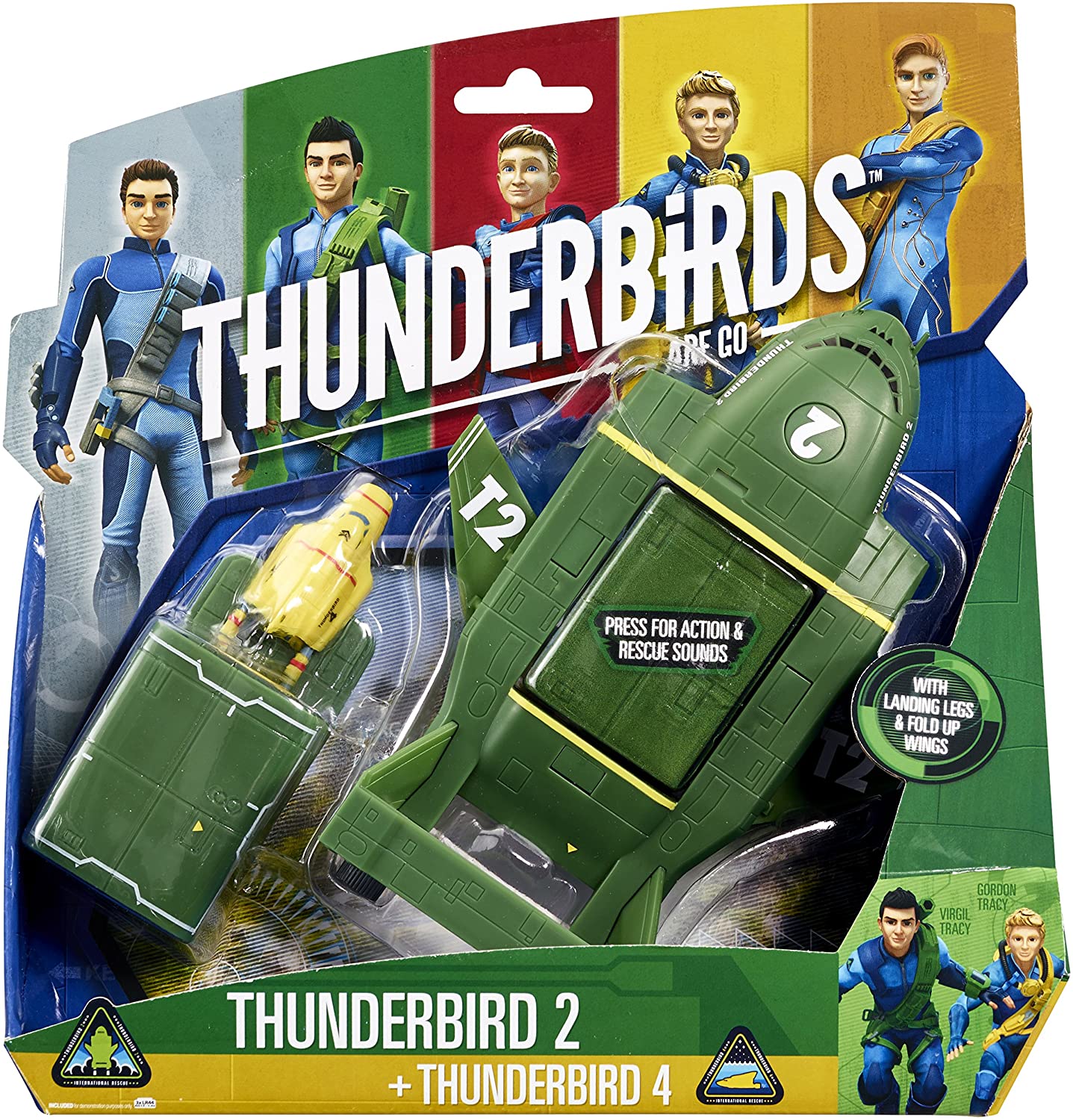 Thunderbirds 2 With Mini Thunderbird 4