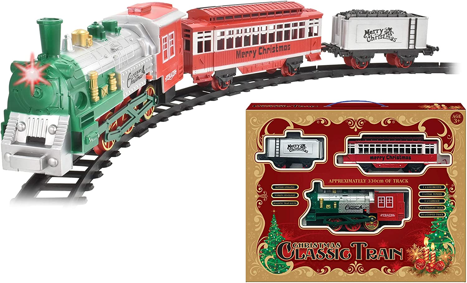 Classic Christmas Train Set